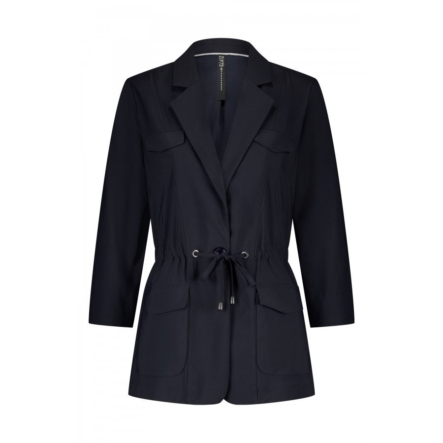 Blazer Drawstring Navy